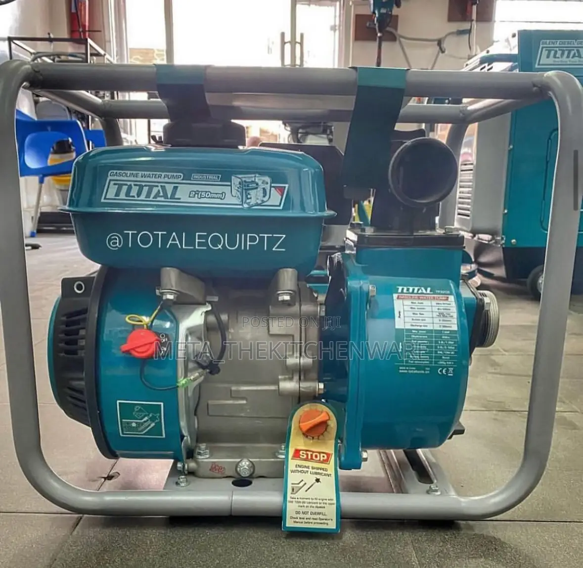 Total Gasoline Water Pump 2inch