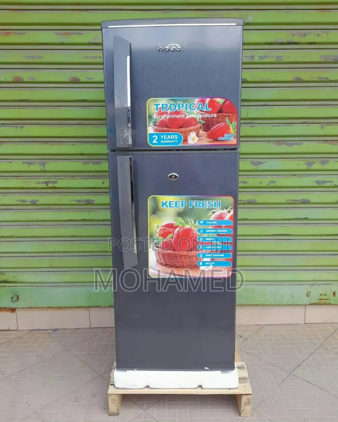 Boss Fridge Bs125 SVR