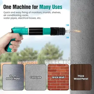 Nail Gun With Tools And Nails, Adjustable Gears Etc