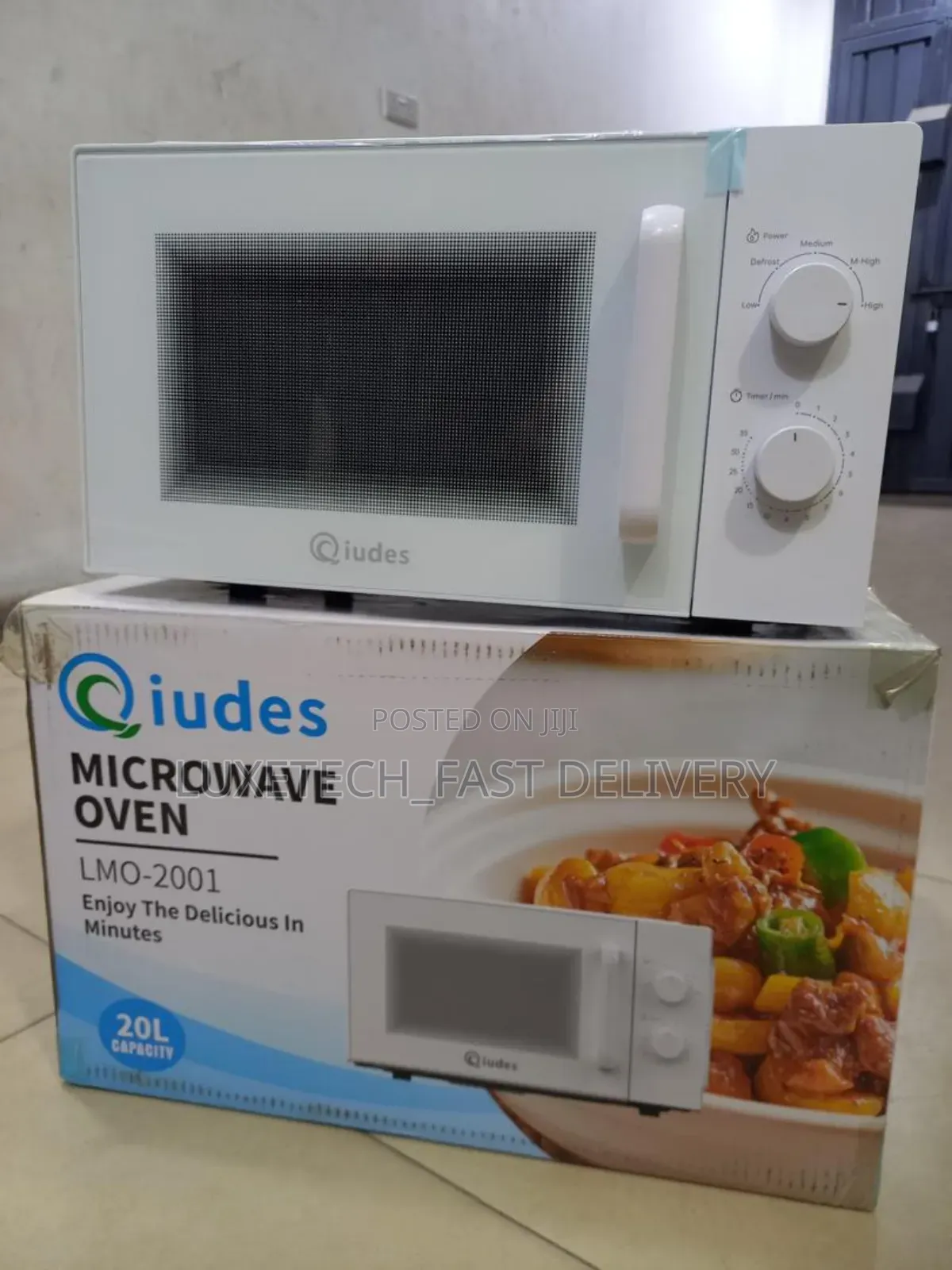 Qiudes Microwave Oven 20l for Reheating (Kupasha) Lmo-2001