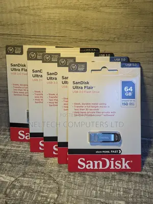 64gb Sandisk Ultra Flair 3.0 Flash Drive