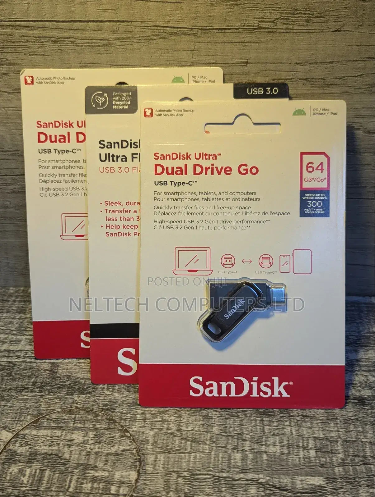 64gb Dual Usb Type C Sandisk Ultra 3.0