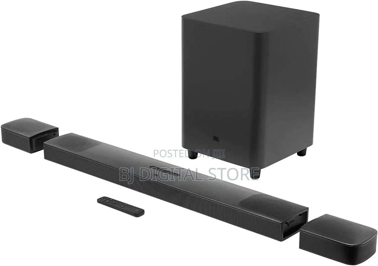 3 JBL Bar1000 7.1 Channel Soundbar With Detachable Surround