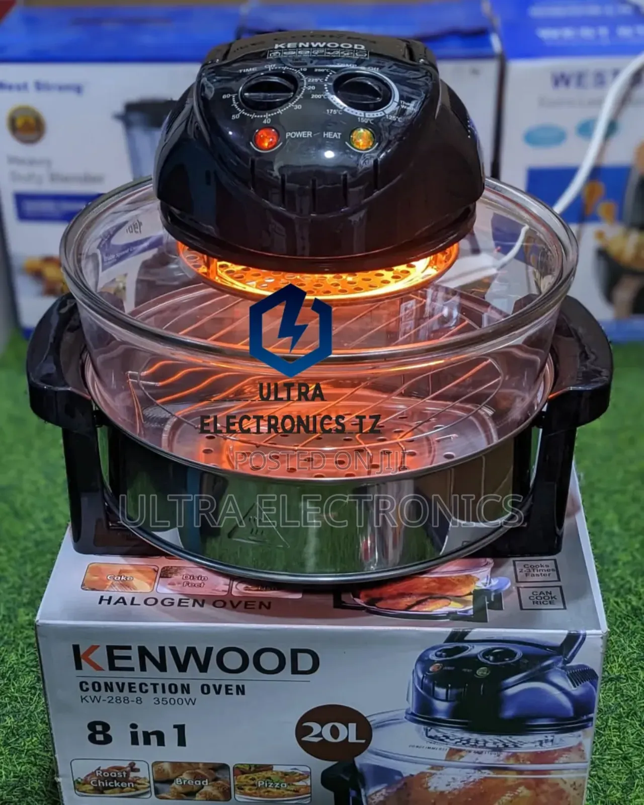 Kenwood Halogen/Convection Oven 8 in 1 With 20 Litres 