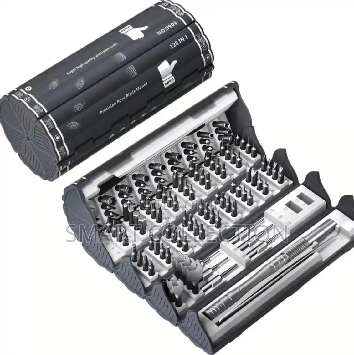 128 in 1 Precision Screwdriver Set Magnetic Bit Stainless
