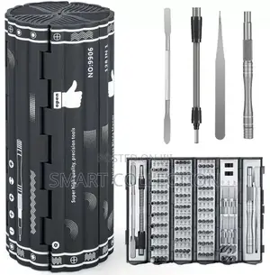 128 in 1 Precision Screwdriver Set Magnetic Bit Stainless