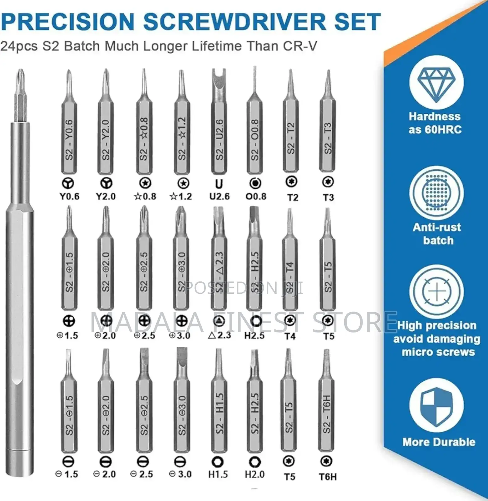 25 in 1 Precision Multi-Function Screwdriver Set