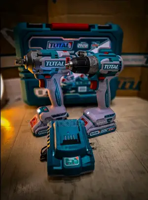 Total Cordless Combo Drill /Impact Wrench 20v