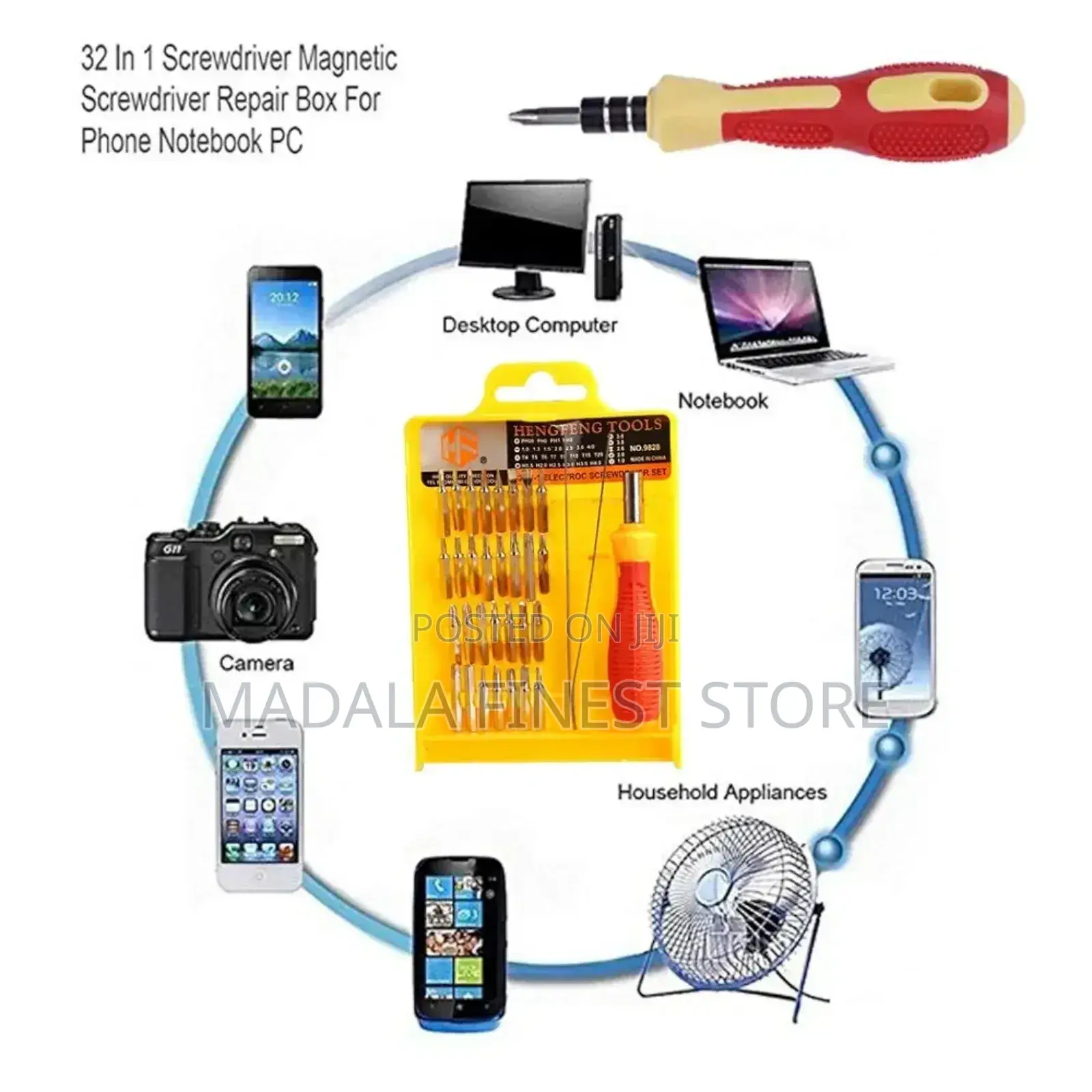 32 In1 Electronic Screwdriver Set