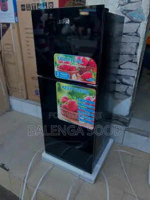 Boss Fridge Bs 110-Black Glass