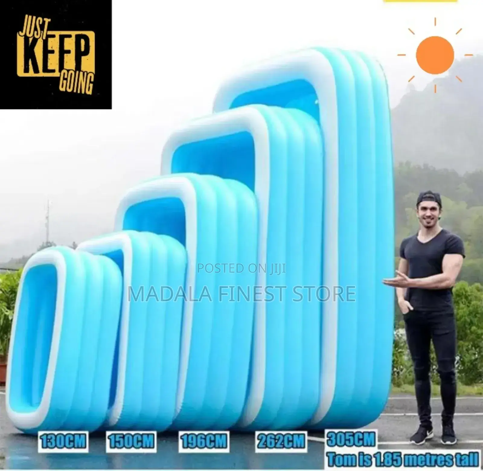 Best Swimming Pool 305cm, 262cm, 210cm and 130cm