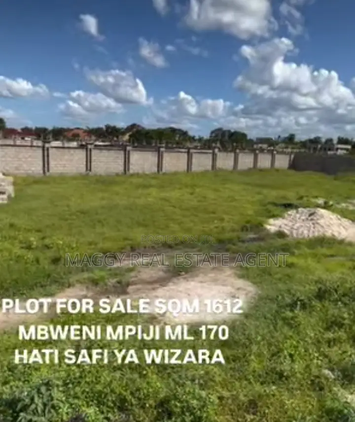 1612 SQMTS Plot, Mbweni Mpiji