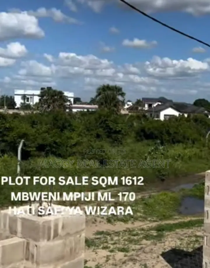1612 SQMTS Plot, Mbweni Mpiji