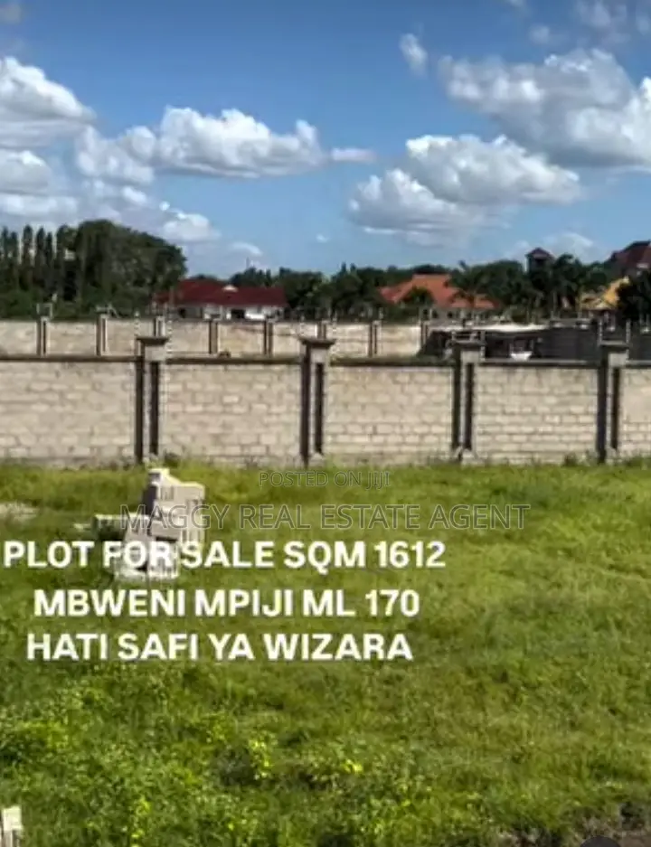 1612 SQMTS Plot, Mbweni Mpiji