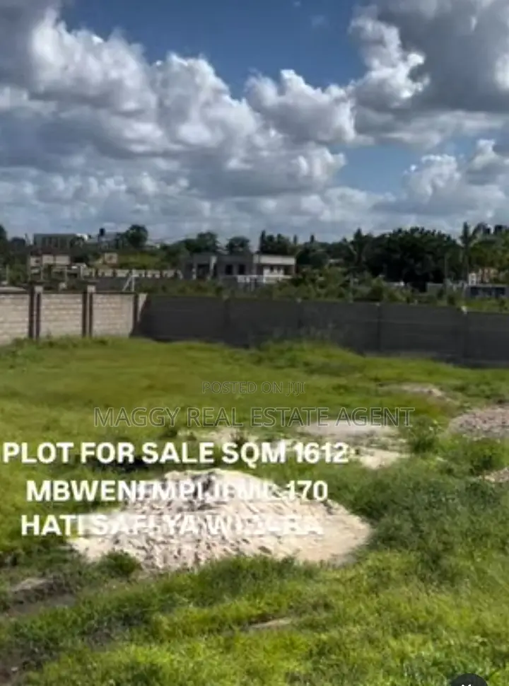 1612 SQMTS Plot, Mbweni Mpiji