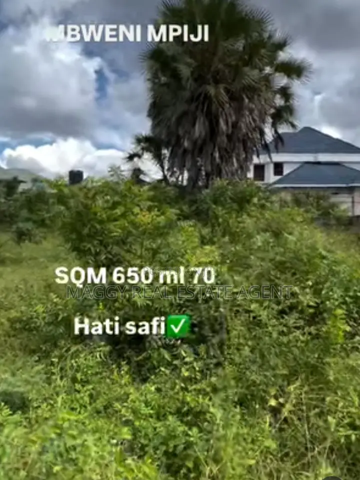 650 SQMTS Plot, Mbweni Mpiji