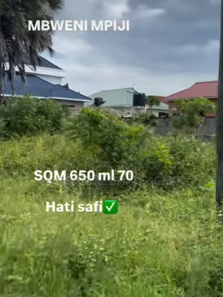 650 SQMTS Plot, Mbweni Mpiji