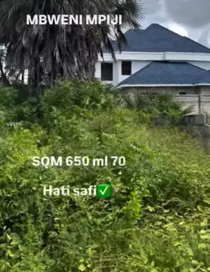 650 SQMTS Plot, Mbweni Mpiji