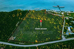 Prime Beach Plot for Sale at Zanzibar