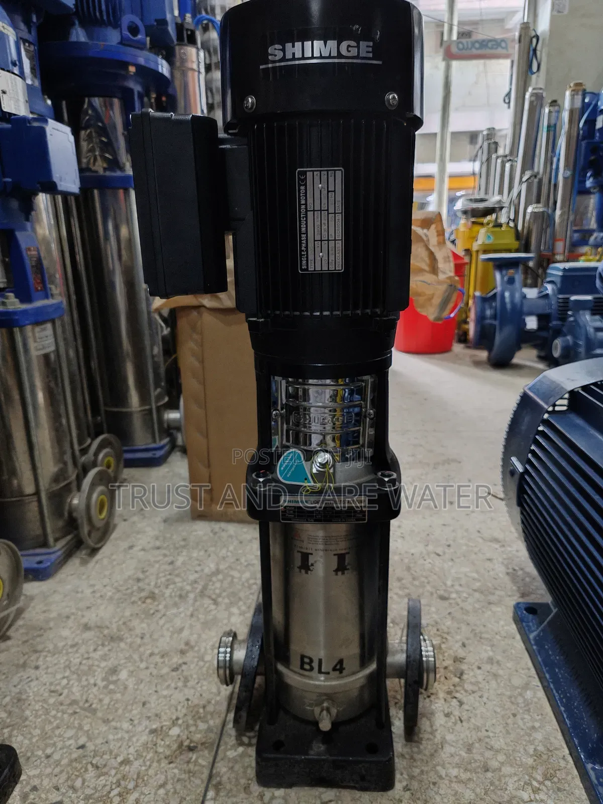 Shimge Multistage Pump 2hp Single Phase