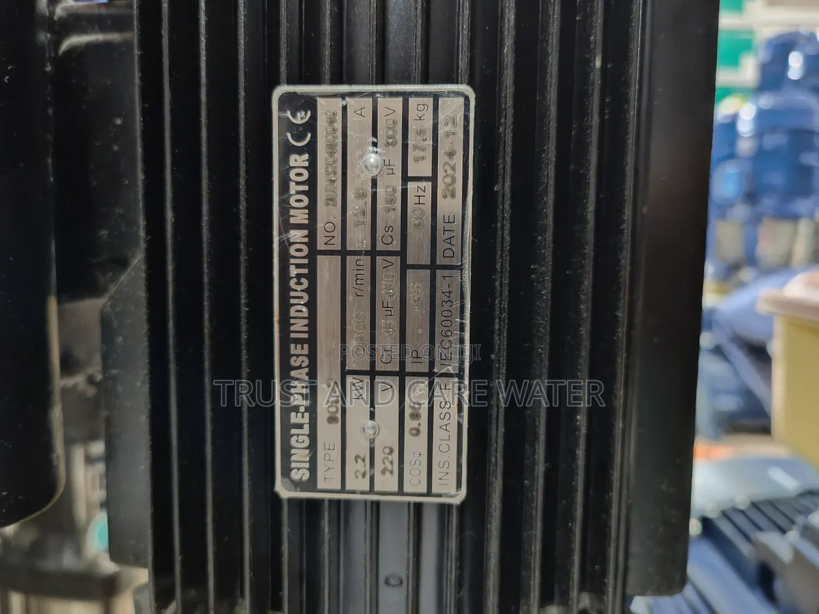 Shimge Multistage Pump 3hp Three Phase