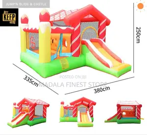 Heavy Duty Jumping Castle With Slide