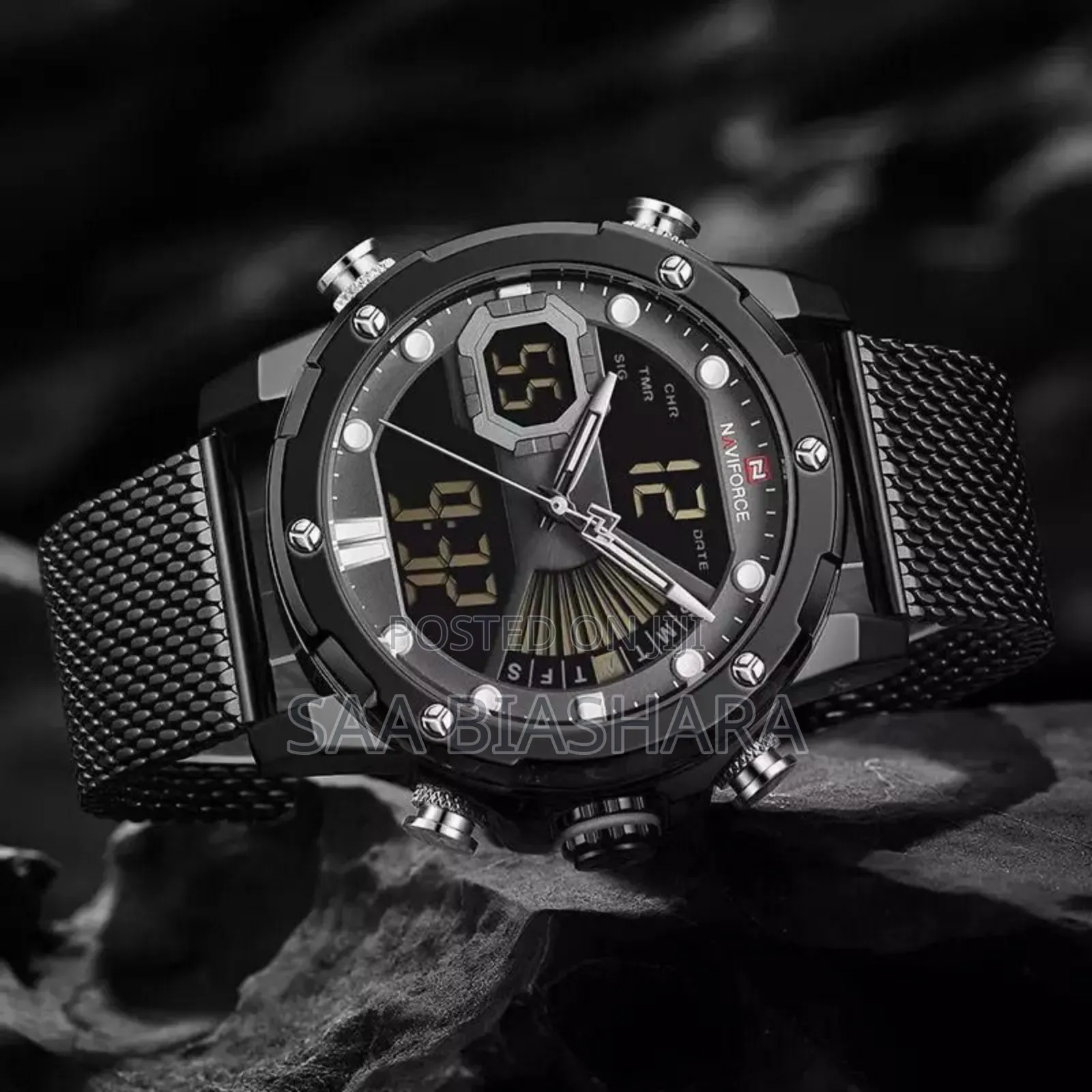 Naviforce Nf9172 Classic and Luxury Watch Black