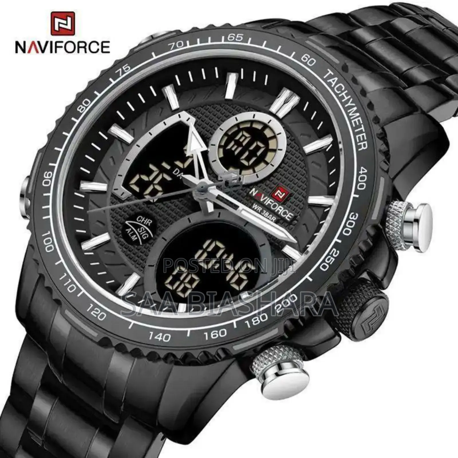 Naviforce N9182 Men's Classic Watch Black