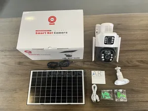 Camera Ya Solar Lenzi 2 Kwa Ulinzi Wa Biashara
