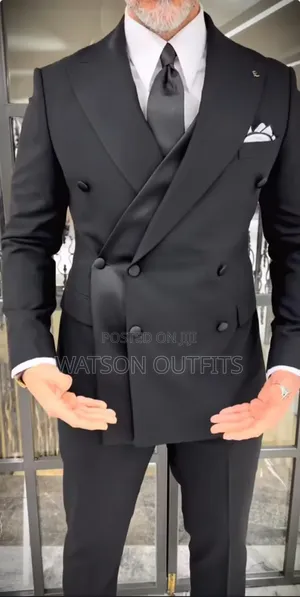 Men's Marco Milano Black Suit