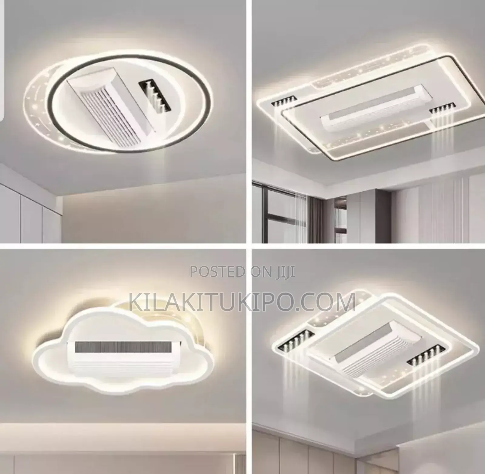 Ceiling Fan Light Recessed Smart Led Ceiling Fan Lamp