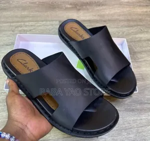 Men's Faux Leather Platform Sandals Non-Slip Youth Platform.