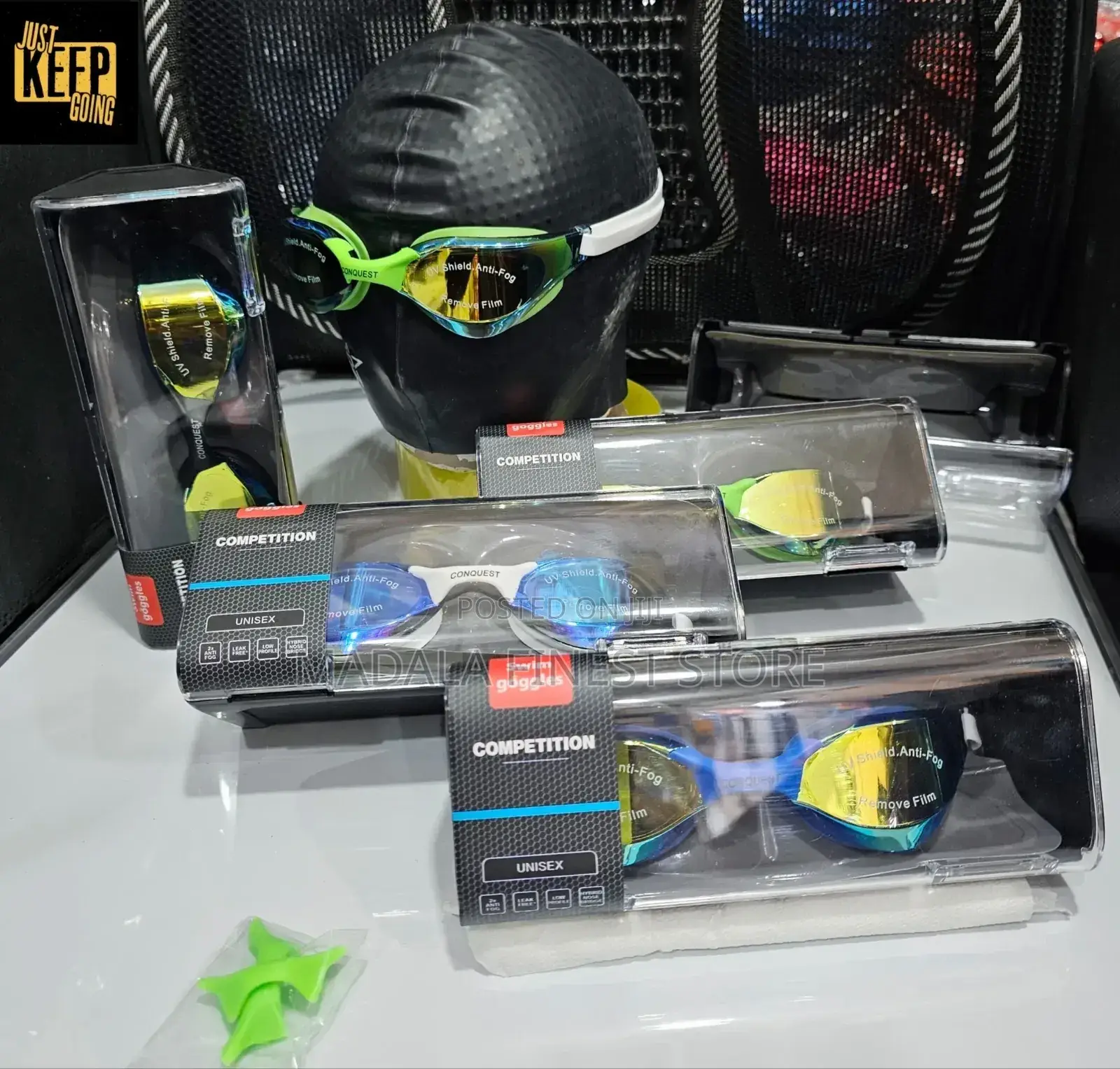 Uv Shield Anti-Fog Swimming Goggles