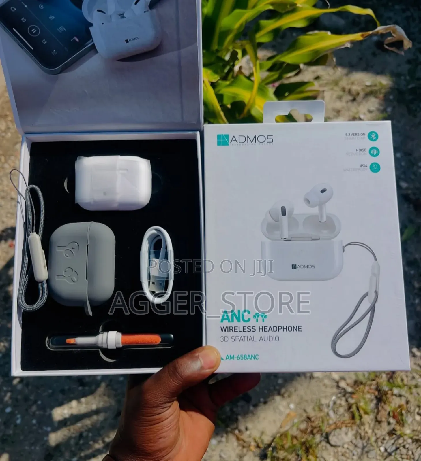 Admos Am658 With Anc Earbuds