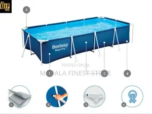 Extra Large Size Swimming Pool With Supporting Steel