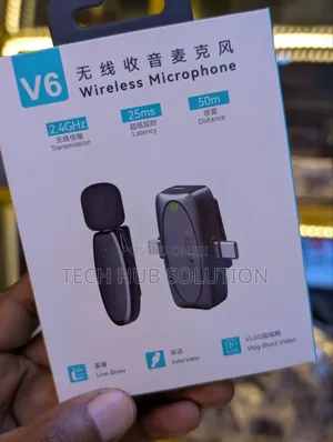 V6 Wireless Microphone for Smartphone