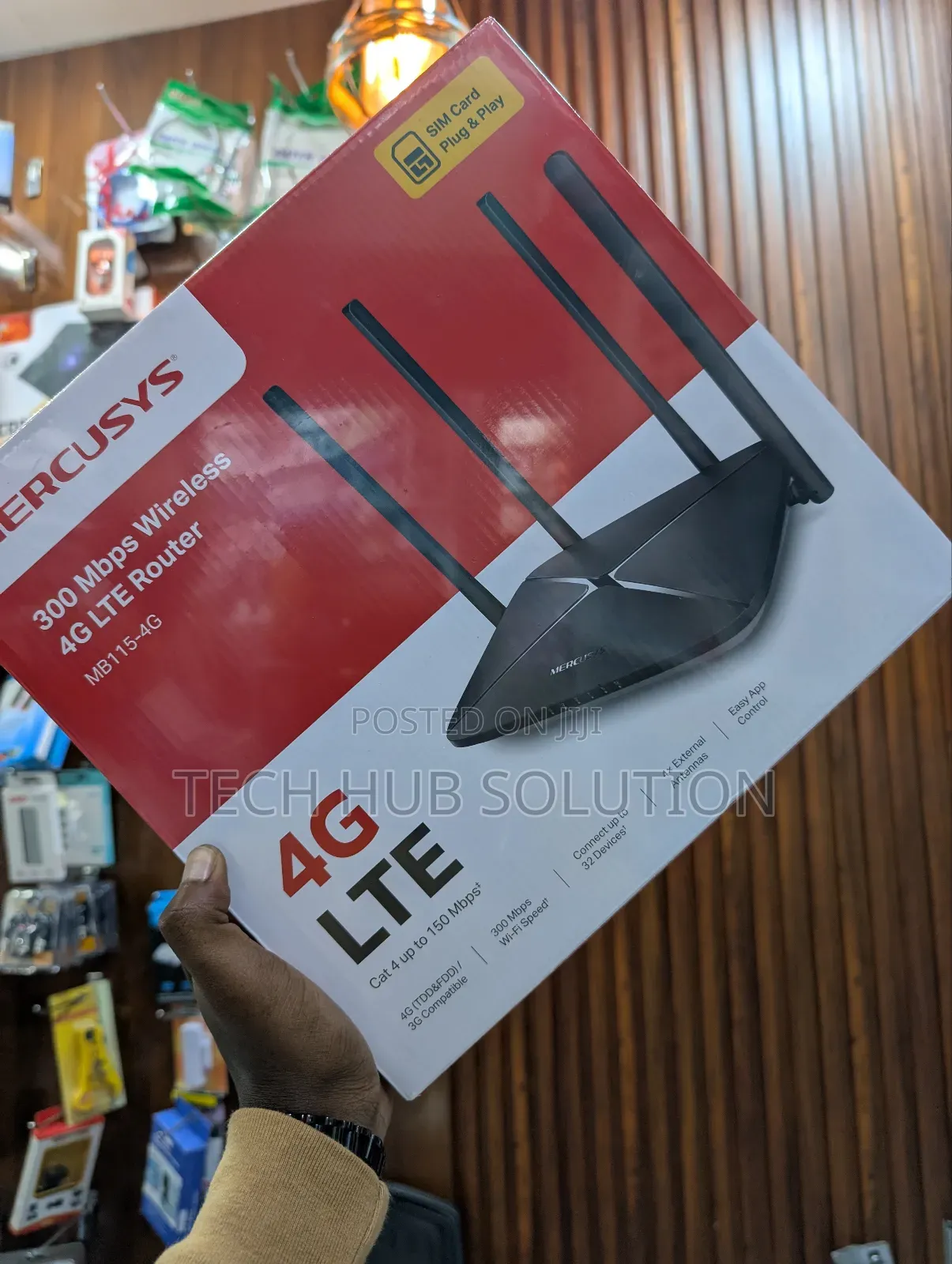 Mercusys 4g Router 4 Antenna