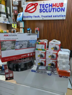 4 Hikvision Camera Kit Color Vu (Usiku Kama McHana)