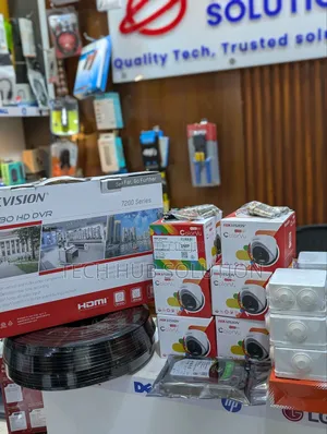 4 Hikvision Camera Kit Color Vu (Usiku Kama McHana)