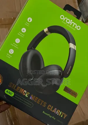 Oraimo Boompop Pro With Anc Headband Headphones