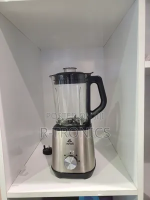 Evvoli Table Blender 1.5l Glass Jar With Ice Crush Function