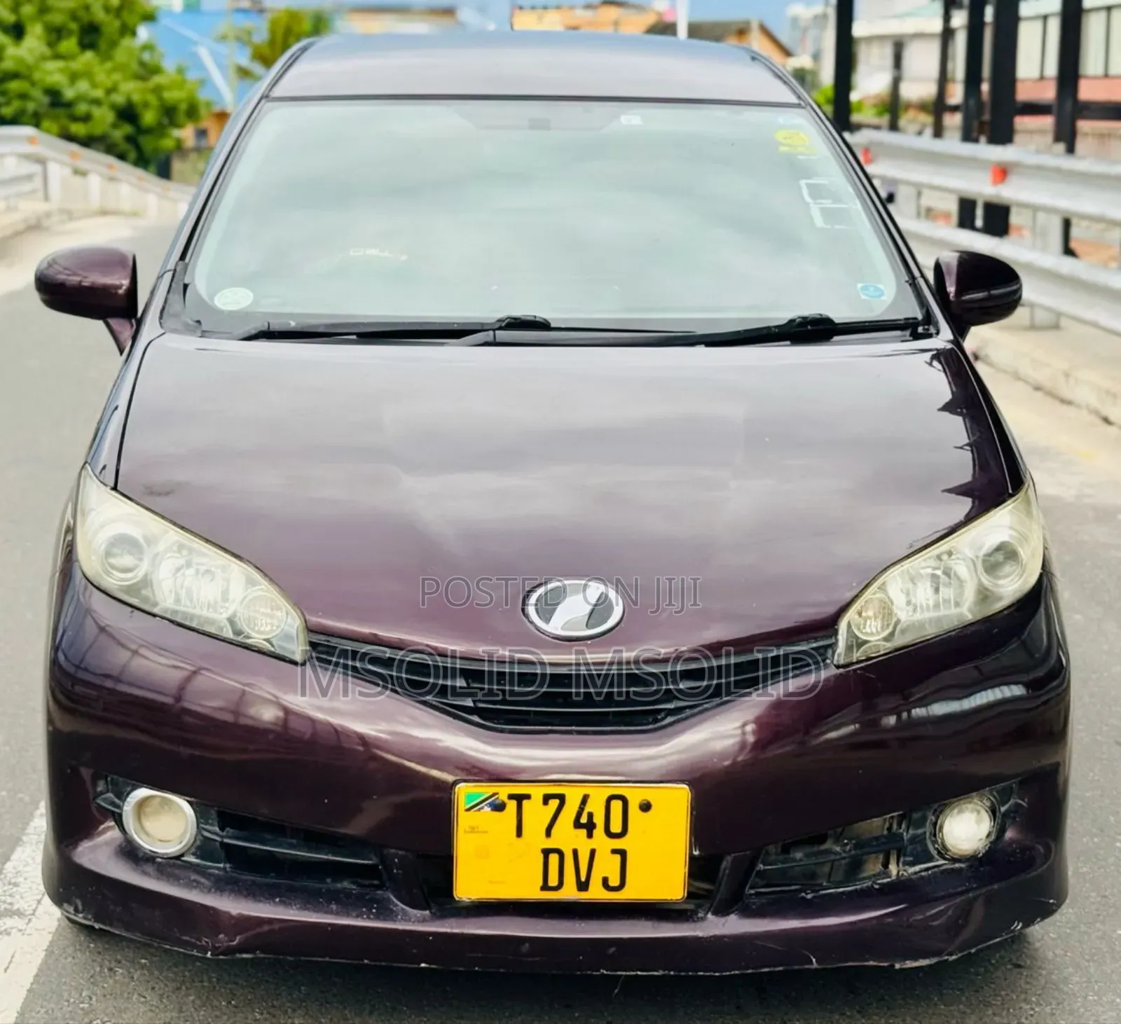 Toyota Wish 2011 Burgundy