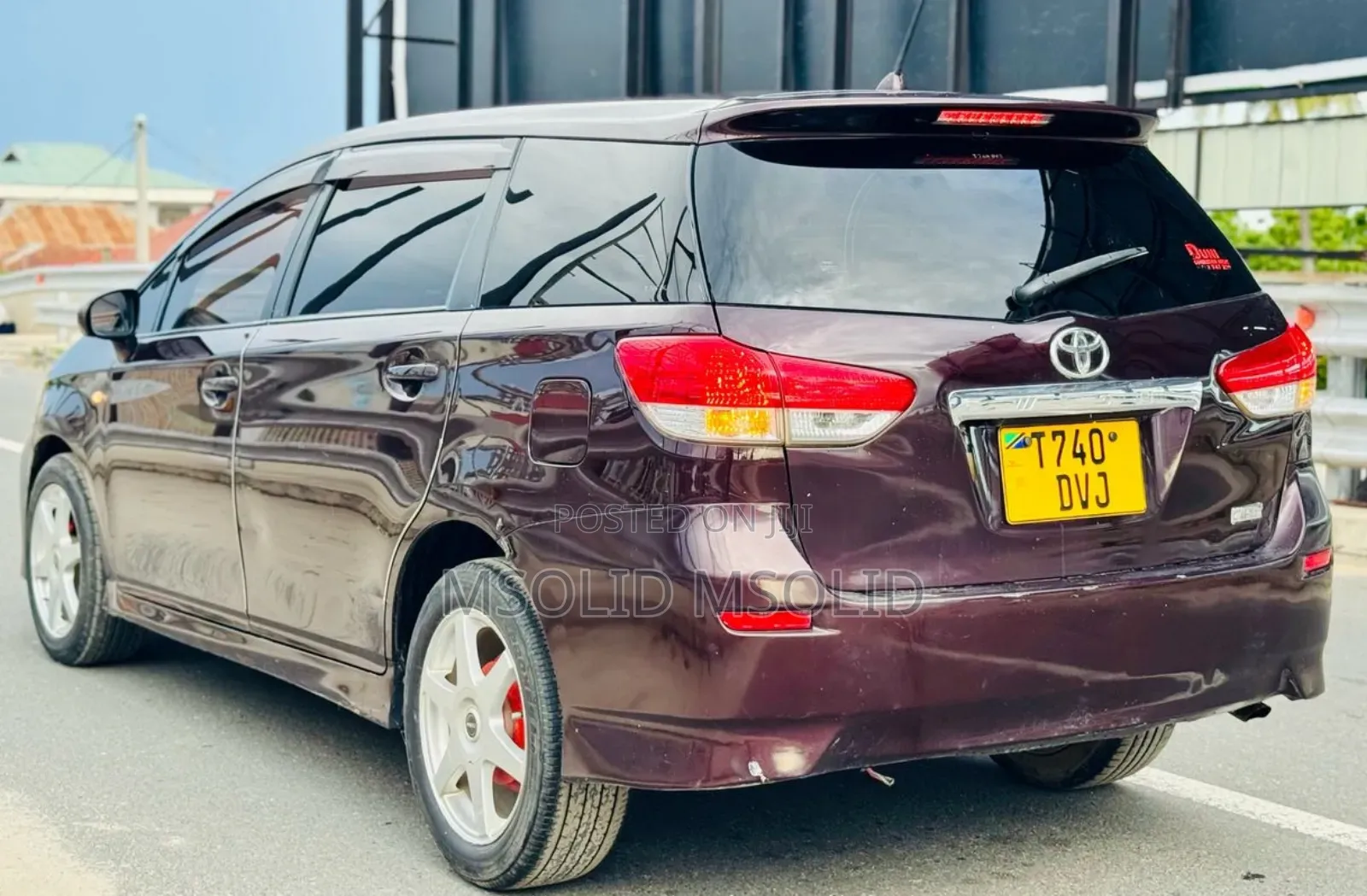 Toyota Wish 2011 Burgundy