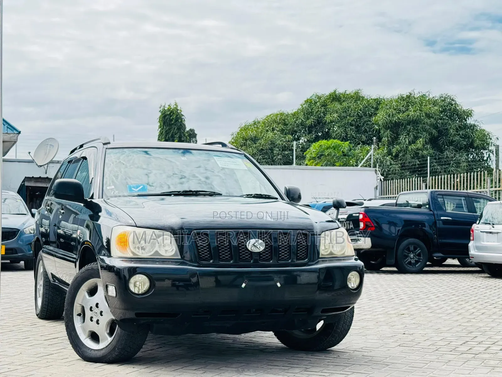 Toyota Kluger 2003 Black