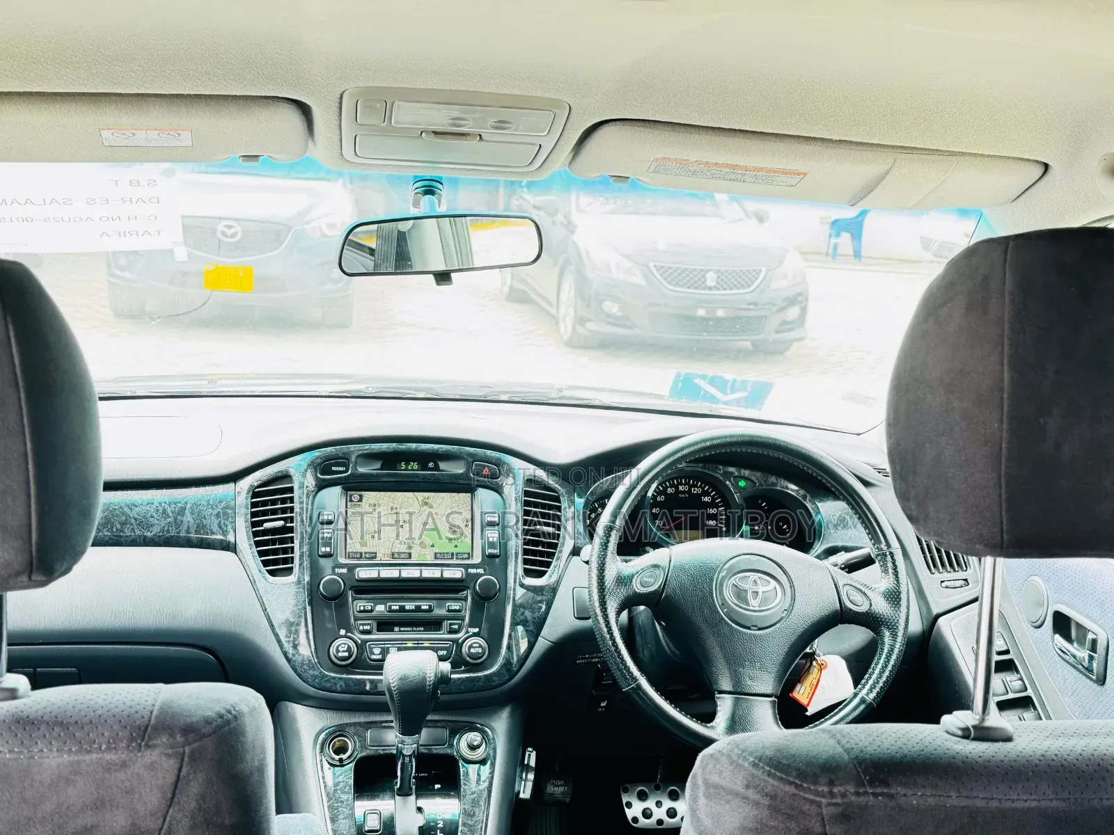 Toyota Kluger 2003 Black
