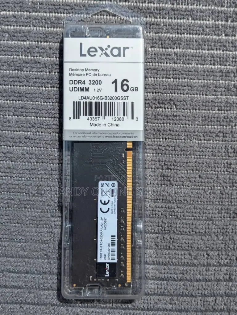 Lexar 16gb Ddr4-3200 Cl19 Desktop Ram