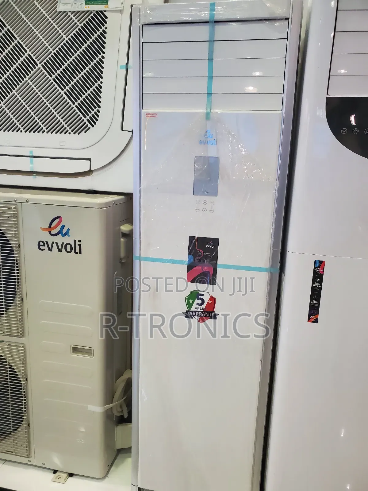Evvoli Air Conditioner Floor Standing 24000btu Inverter