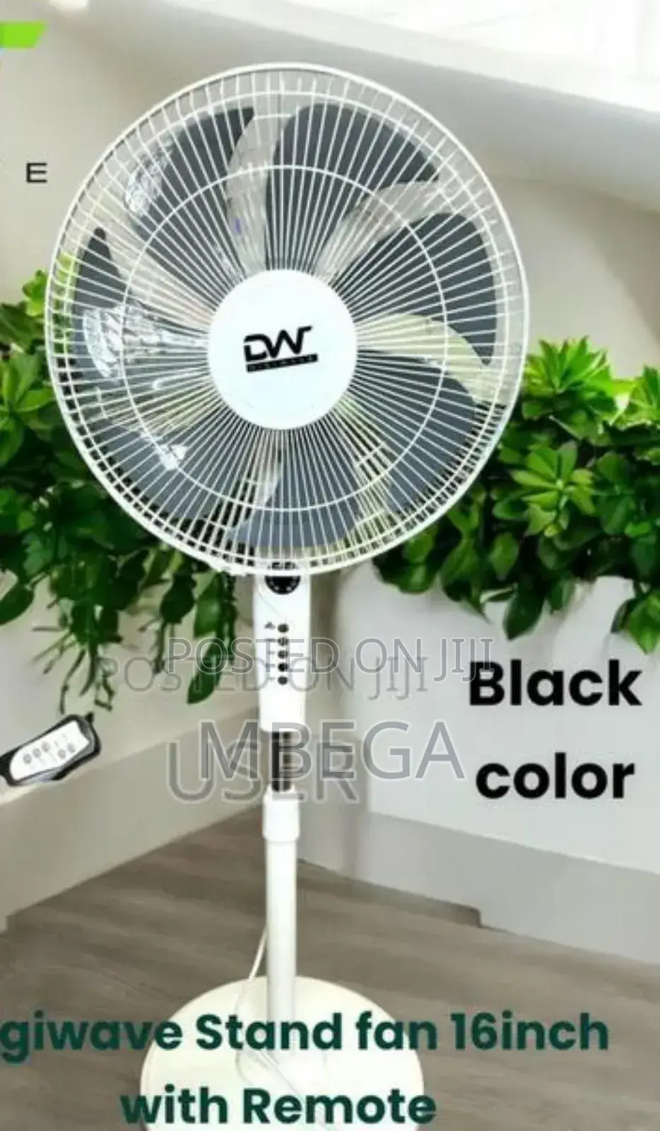 *Digiwave Stand Fan With Remote