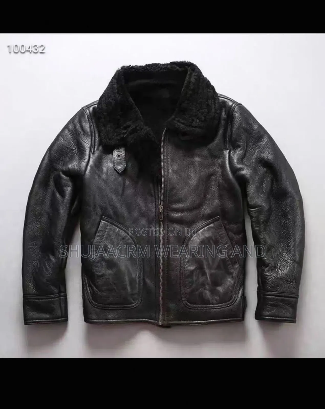 Leather Heavy One Coats/Wear This to Look Differ