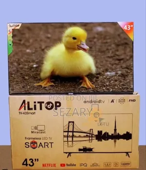 Alitop 43" Frameless Android Smart Tv